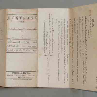Mortgage from Alexander McLean to John Baird