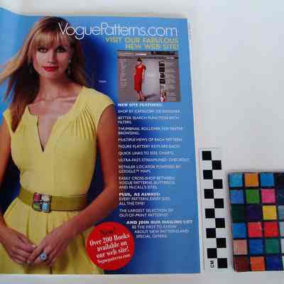 Vogue Patterns April May 2010 Back