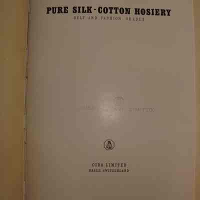 Pure silk-cotton hosiery : Self and fashion shades.