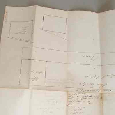 Plans for the bridge to be built.
