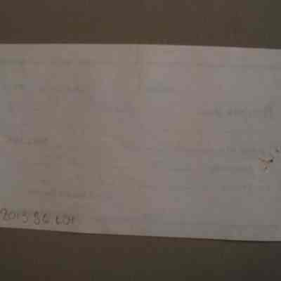 The Almonte Gazette receipt for advertising for Fulton Bros.