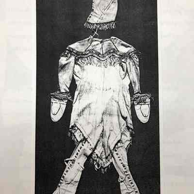 Photo of an Indigenous Caribou Skin Outfit