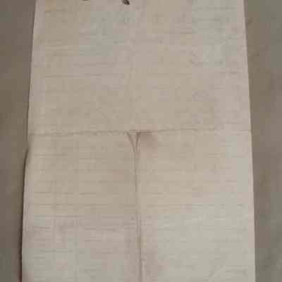 Chas. E. Symington receipt for Len Fulton