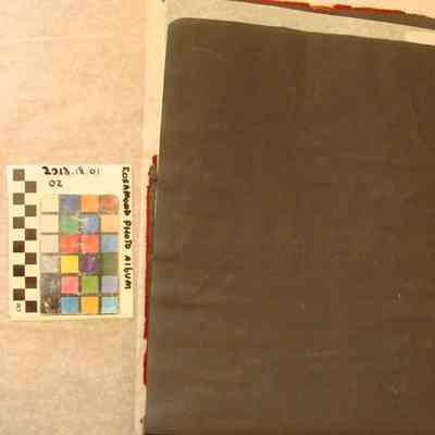 Blank page of photo album