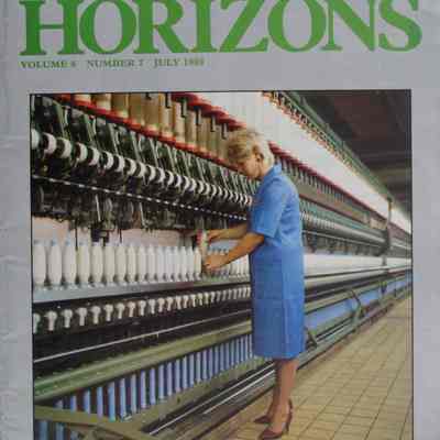Textile horizons : The international magazine of The Textile Institute / Editor Ted Love.