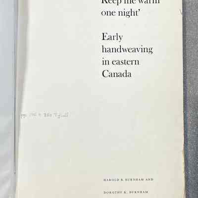 Keep Me Warm One Night - Inside Title Page