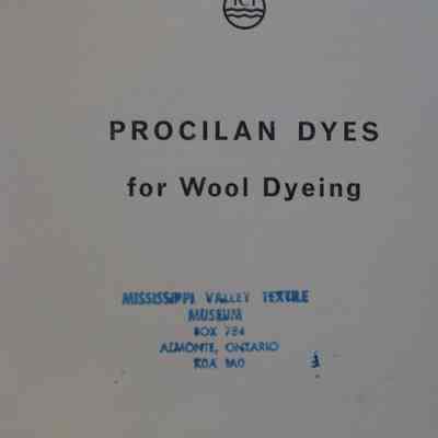 Procilan dyes : For wool dyeing.