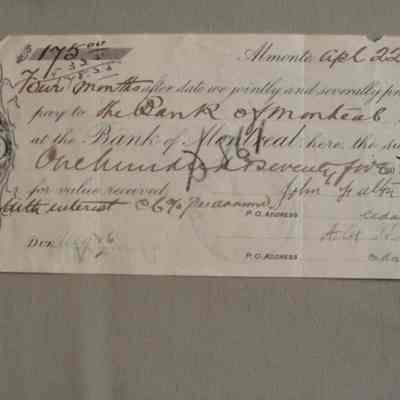 Receipt to John Fulton