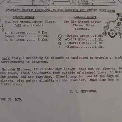 Instruction Sheet