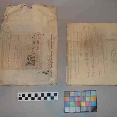 1991.05.03.22 (Envelope and folded papers)