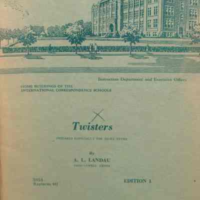 Twisters: 5954, Replaces 481 / By A.L. Landau.