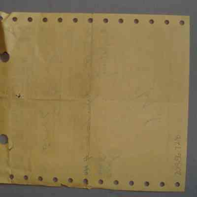 John Lindsay International Harvester receipt for Len Fulton