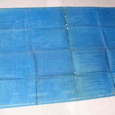 Blueprints Rosamond Woollen Co.