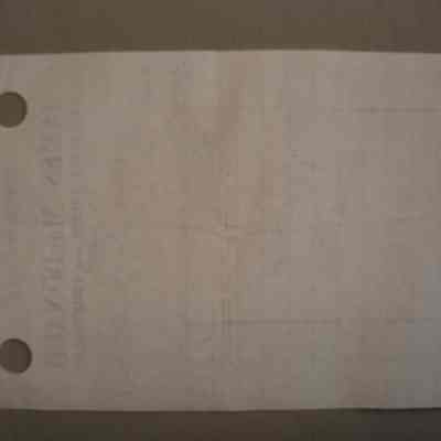 James MacDonals Groceries, Fruits and Vegetables Gas and Oil receipt for Mrs. Len Fulton