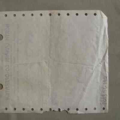 North Lanark Co-operative invoice by John S. Fulton