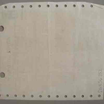 John Lindsay International Harvester receipt for Len Fulton