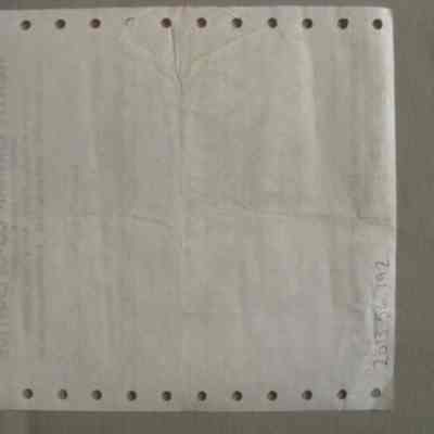 North Lanark Co-operative invoice by Len Fulton.