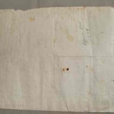 Almonte Garage receipt for Len Fulton