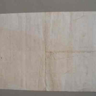 Chas. E. Symington receipt for Len Fulton