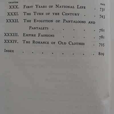 Two centuries of costumes in America : 1620-1820, volume two / by Alice Morse Earle.