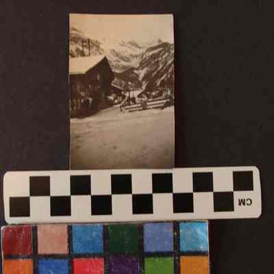 Photograph of Mountains in Winter