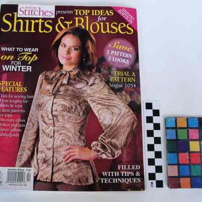 Sewing Stitches Shirts and Blouses Volume 17 Issue 6 Cover