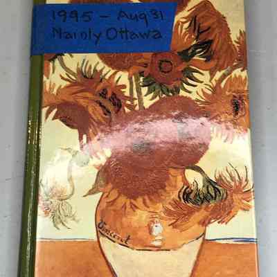 Travel Diary of Dorothy Burnham, "1996- Aug 31, Mainly Ottawa"
