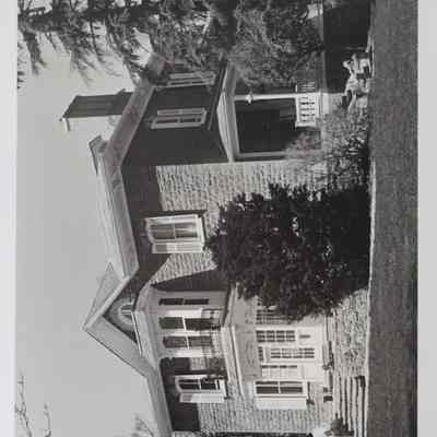 Black and White photo of "New Burnside"