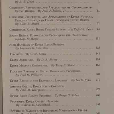 Epoxy Resin Technology / Edited by Paul F. Bruins.