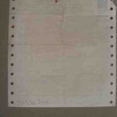 John Lindsay International Harvester receipt for Len Fulton