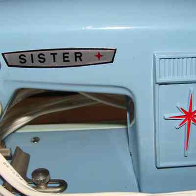 Sewing Machine by Sister with case, Electric