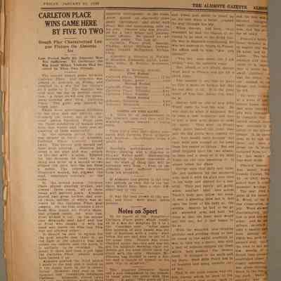 The Almonte Gazette