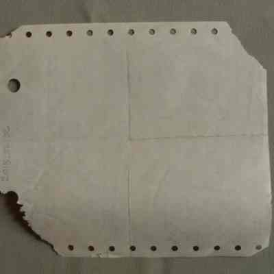 John Lindsay Receipt