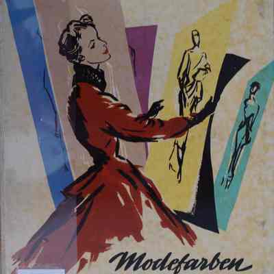 Modefarben : Winter 1954/55.