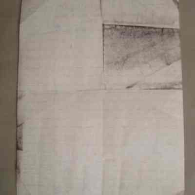 Chas. E. Symington receipt for Len Fulton