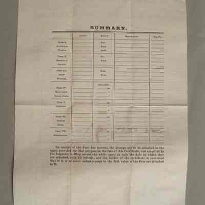 Factory Inspection Certificate