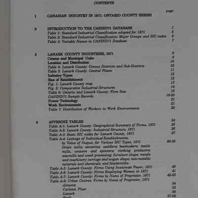 Canadian Industry in 1871 : Lanark county industries, 1871, index to manuscripts census / G.T. Bloomfield & Elizabeth Bloomfield.