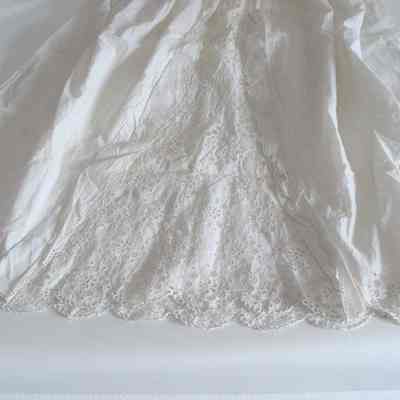 Bottom of dress, front