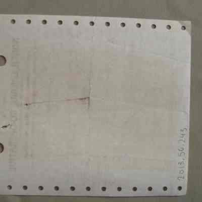 North Lanark Co-operative invoice for Len Fulton