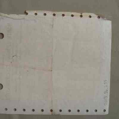 North Lanark Co-operative invoice for Len Fulton