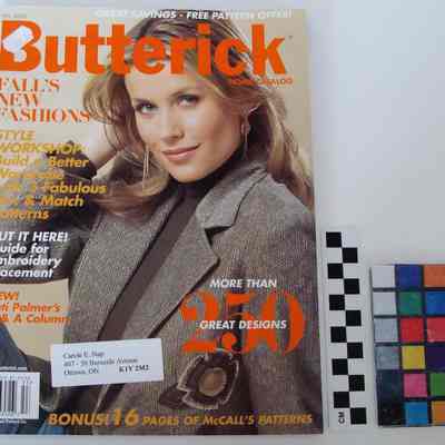 Butterick Fall 2005 Cover