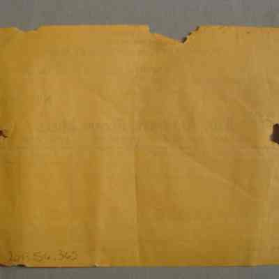 The Almonte Flour Mills invoice for John Fulton