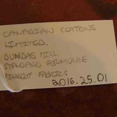 Dundas Mills Standard Formulae