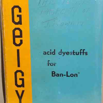 Acid dyestuffs for Ban-Lon.