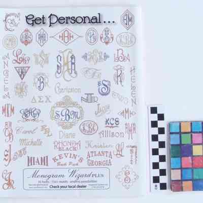 Designs in Machine Embroidery Volume 55 March April Back