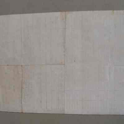 Chas. E. Symington receipt for Len Fulton