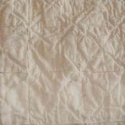Back of quilt