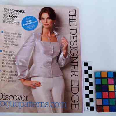 Vogue Patterns April May 2008 Back