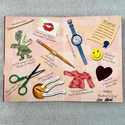 Card - Mother's Day - Inside of Card