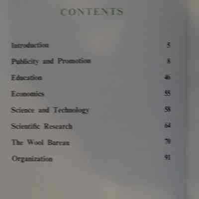 The world of wool : Annual review of the international wool secretariat and the wool bureau incorporated.